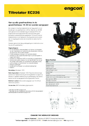 Tiltrotátorok engcon EC226