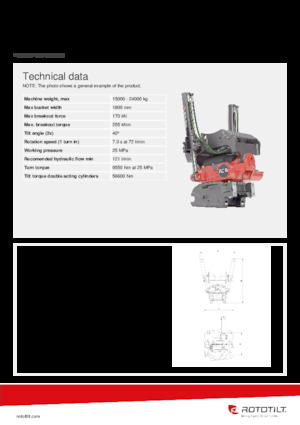 Tiltrotátorok Rototilt® RC6