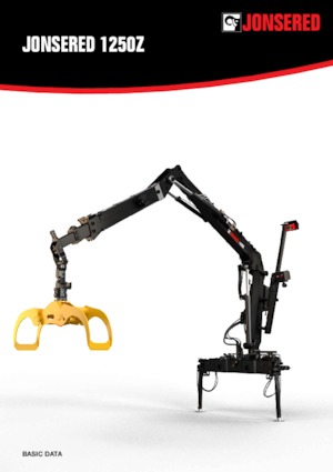 Rönkrakodó daruk Jonsered 1250 Z 93 