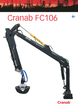 Rönkrakodó daruk Cranab FC 106 Combi