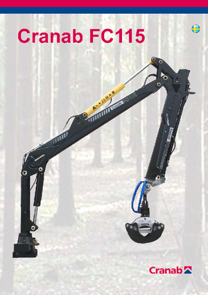 Rönkrakodó daruk Cranab FC 115 Combi