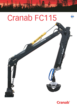 Rönkrakodó daruk Cranab FC 115 Combi