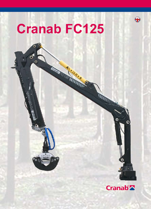 Rönkrakodó daruk Cranab FC 125 Combi