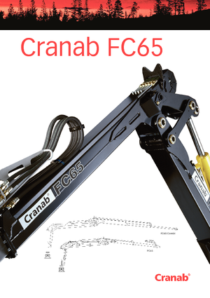 Rönkrakodó daruk Cranab FC 65 Tele