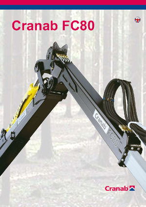 Rönkrakodó daruk Cranab FC 80 Combi