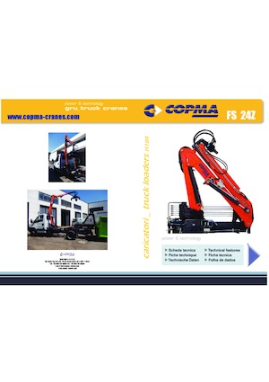 Rönkrakodó daruk COPMA 2000 FS 24 Z 1