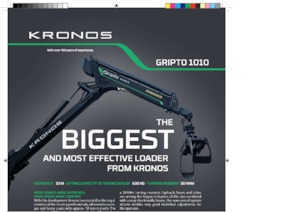 Rönkrakodó daruk Kronos Gripto 1010