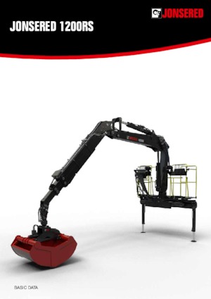 Rönkrakodó daruk Jonsered J 1200RS 89