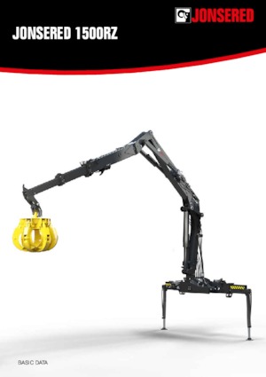 Rönkrakodó daruk Jonsered J 1500RZ 95