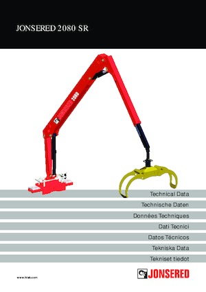 Rönkrakodó daruk Jonsered J 2080SR 91