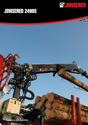 Rönkrakodó daruk Jonsered 2490 S 95 