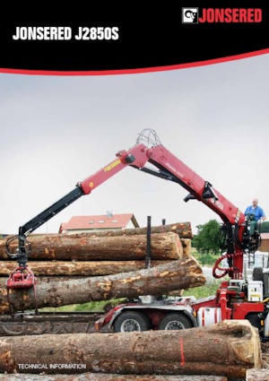 Rönkrakodó daruk Jonsered 2850 S 97 