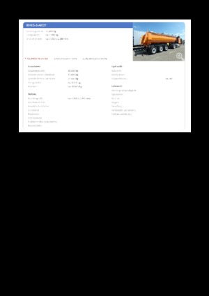 Billenőplatós/billencs félpótkocsikk Reisch RHKS-3-AR07