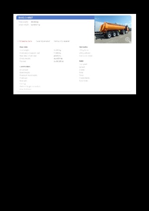 Billenőplatós/billencs félpótkocsikk Reisch RHKS-3-AR07