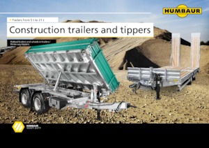 Billenőplatós/billencs pótkocsikk Humbaur HBT 106224 BS