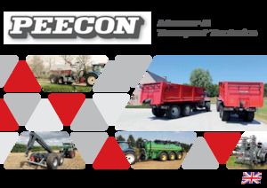 Billenő pótkocsik Peecon Cargo 18000