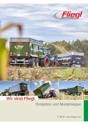 Billenő pótkocsik Fliegl EDK 40