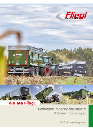 Billenő pótkocsik Fliegl EDK 40