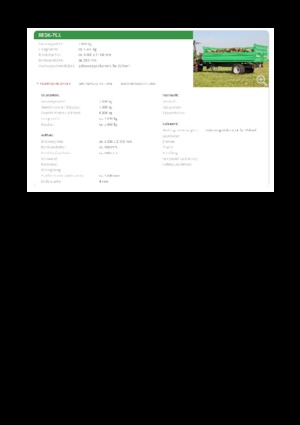 Billenő pótkocsik Reisch REDK-79.L