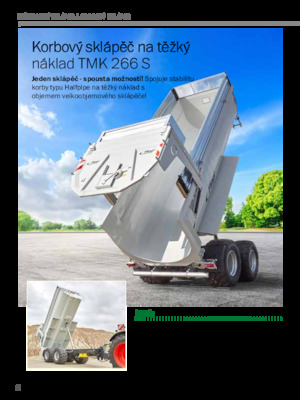 Billenő pótkocsik Fliegl TMK 266 S