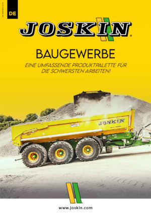 Billenő pótkocsik Joskin TRANS-KTP 24/54