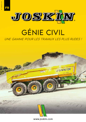 Billenő pótkocsik Joskin TRANS-KTP 24/54