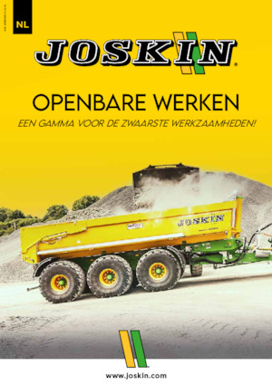 Billenő pótkocsik Joskin TRANS-KTP 24/54