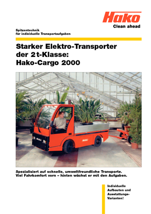 Vontatók Hako Cargo 2000