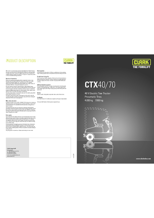 Vontatók Clark CTX 40