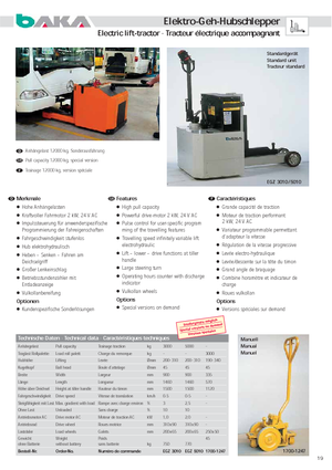 Vontatók Baka EGZ 5010 SO