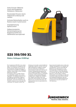 Vontatók Jungheinrich EZS 350