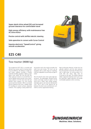 Vontatók Jungheinrich EZS C40