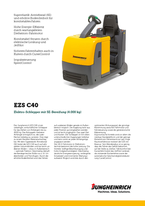 Vontatók Jungheinrich EZS C40