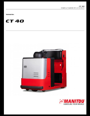 Vontatók Manitou CT 40