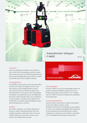 Vontatók Linde P-MATIC