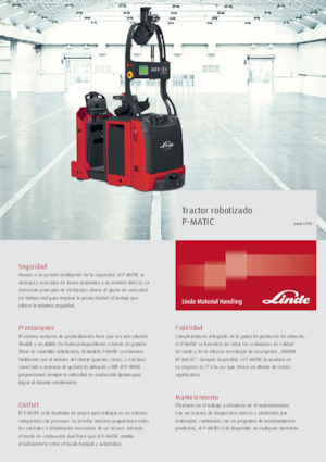 Vontatók Linde P-MATIC
