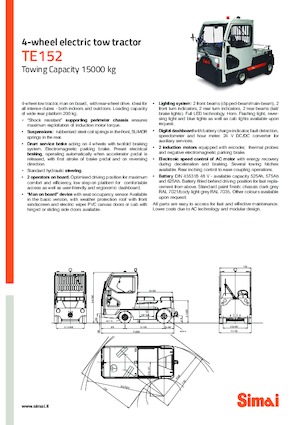 Vontatók Simai TE 152