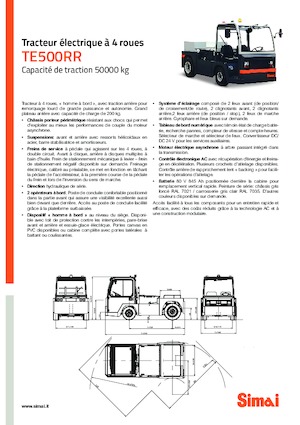 Vontatók Simai TE 500 RR