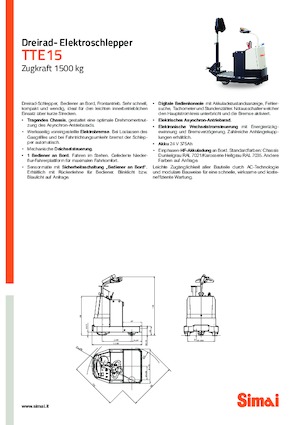 Vontatók Simai TTE 15