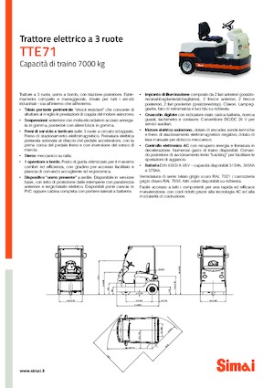 Vontatók Simai TTE 71