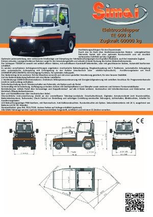 Vontatók Simai TE 600 R