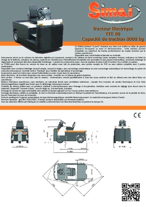 Vontatók Simai TTE 80 ac