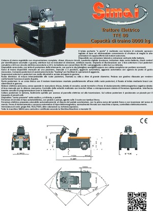 Vontatók Simai TTE 80 ac