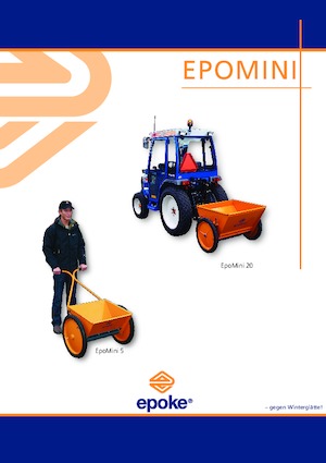 Vontatható szórók Epoke® EpoMini 5