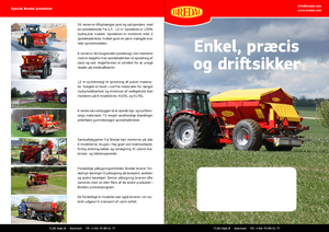 Műrágyaszórók Bredal K 105 LB