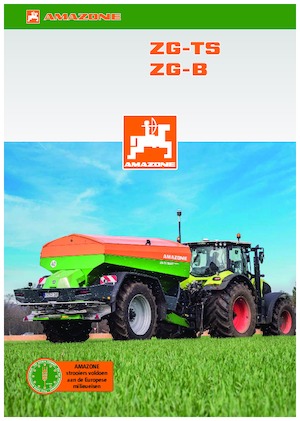 Műrágyaszórók Amazone ZG-TS 10001