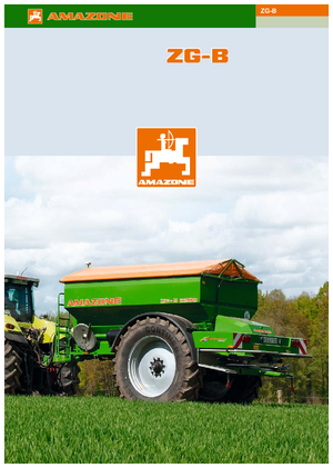 Műrágyaszórók Amazone ZG-B 8200 Ultra Hydro