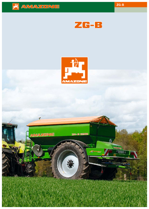 Műrágyaszórók Amazone ZG-B 8200 Ultra Hydro