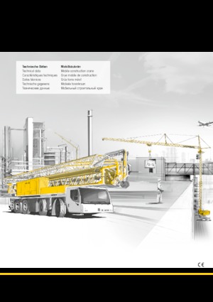 Tehergépkocsira szerelt toronydaruk - merevgém - alulforgó Liebherr MK 88