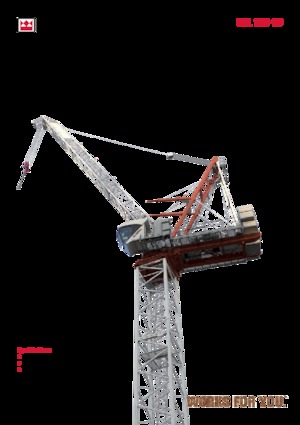 Toronydaruk - merevgém - felülforgó Terex Comedil (Zeppelin) CTL 140-10